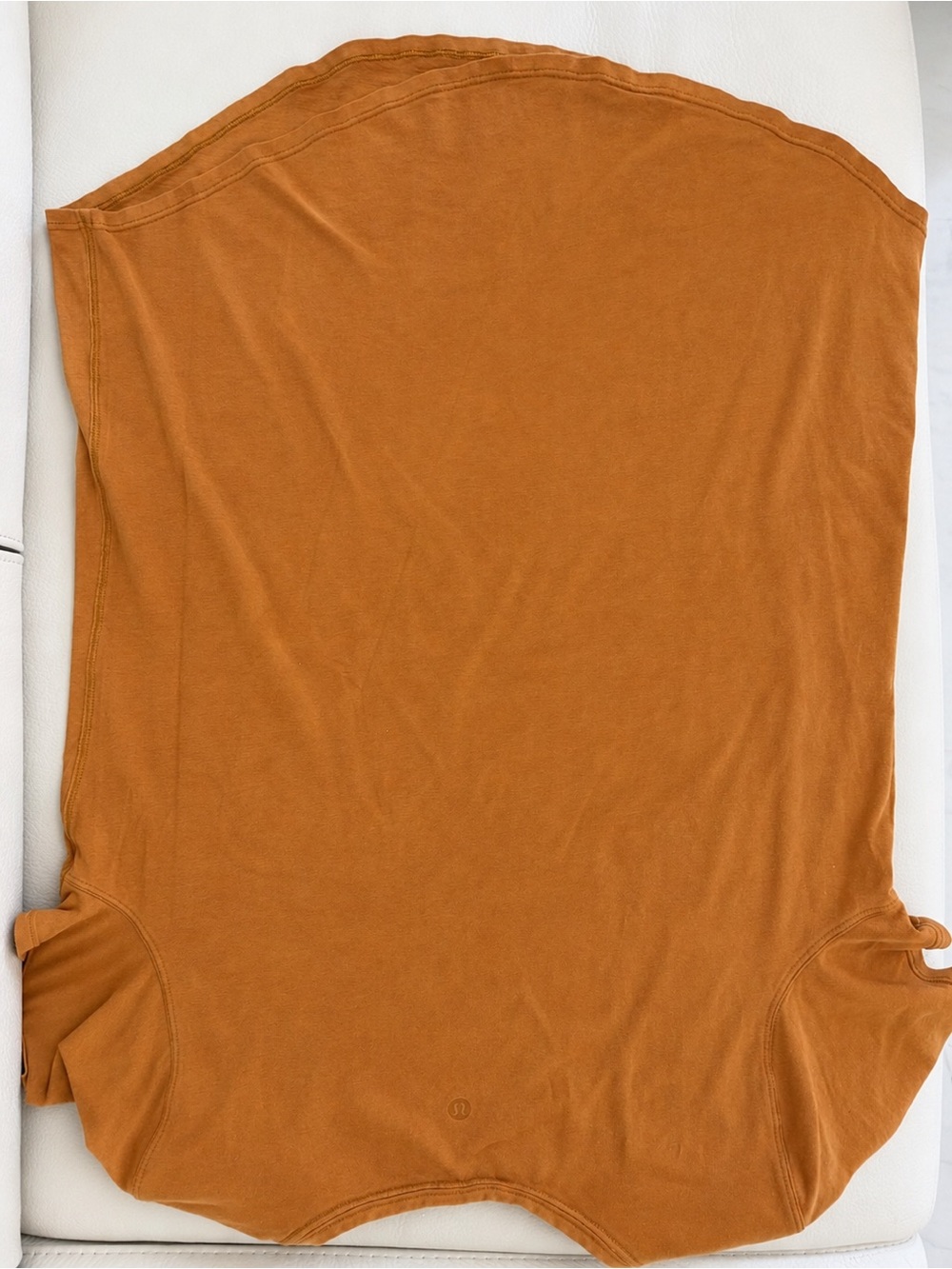Lululemon Women’s Short Sleeve Tee – Rust/Copper Brown – Relaxed Fit - Picture 3 of 5